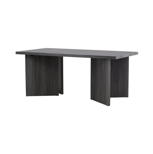 VIND Bassholmen spisebord Svart 180 x 90 cm Svart