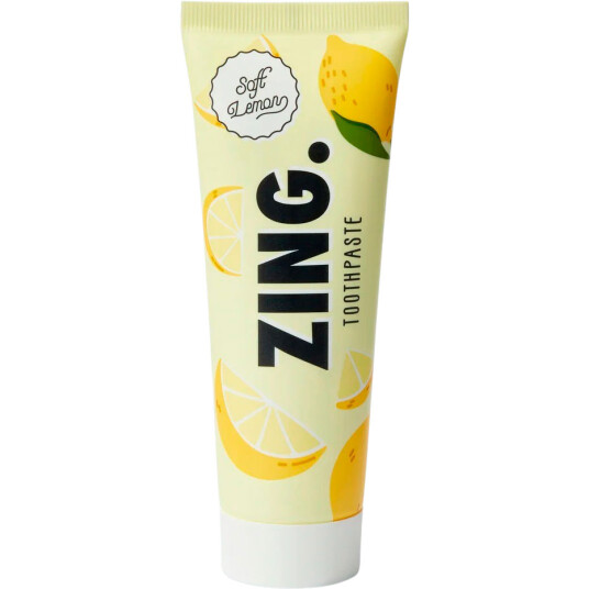 Hydroxyapatit Whitening Tannpasta ZING Soft Lemon 75 ml Hydroxyapatit Whitening Tannpasta ZING Soft Lemon 75 ml