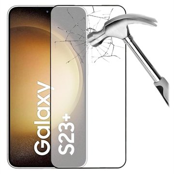 Prio 3D Samsung Galaxy S23+ 5G Beskyttelsesglass Svart