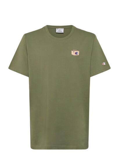Champion Ss Tee   Khaki green   102 107