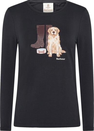 Barbour Barbour Hedley Long Sleeve T Shirt DARK NAVY 36