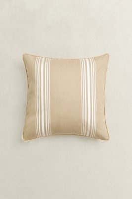 GANT Yacht Stripe Cushion   Beige   50X50