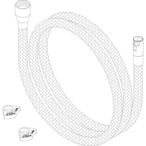 Damixa Reservedel: Slange Uttrekkbar For Eris/space 10120