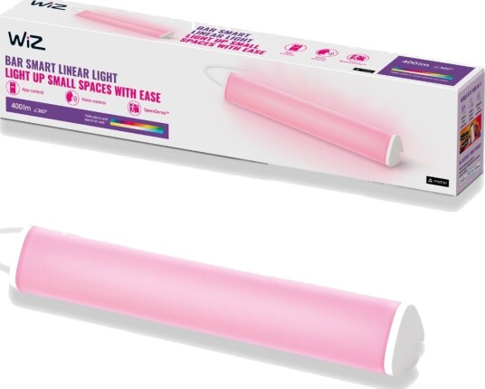 WiZ Wi-Fi BLE Bar Linear Light Single - 60470