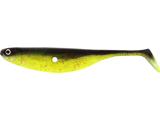 ShadTeez Hollow 12 cm Black/Chartreuse 2 pack ShadTeez Hollow 12 cm Black/Chartreuse 2 pack