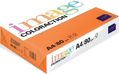 Antalis Coloraction, Laser-/Inkjet-Utskrift, A4 (210X297 Mm), 2500 Ark, 80 G/M², Oransje, 100% Antalis Coloraction, Laser-/Inkjet-Utskrift, A4 (210X297 Mm), 2500 Ark, 80 G/M², Oransje, 100%