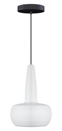 Umage Clava Taklampe med Rosett Matt Hvit/ Sort Umage Clava Taklampe med Rosett Matt Hvit/ Sort