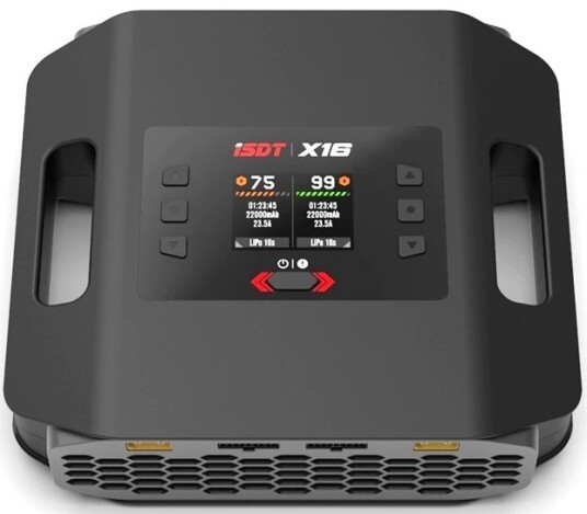 ISDT X16 Dual 2200W 20A 2-16S Industri-lader