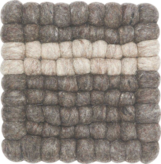 Svanefors Nilla gryteunderlag Brun 20 x 20 cm Brun Svanefors Nilla gryteunderlag Brun 20 x 20 cm Brun