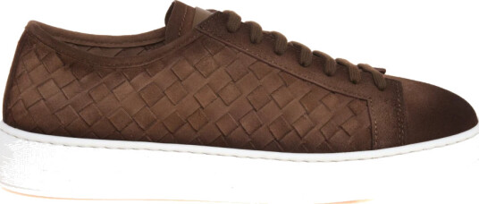 Santoni Herre Sko Brun 42 EU, Santoni Herre Sko Brun 42 EU,