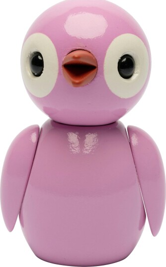 Spring Copenhagen Trefigur Fugl Powerful Pink
