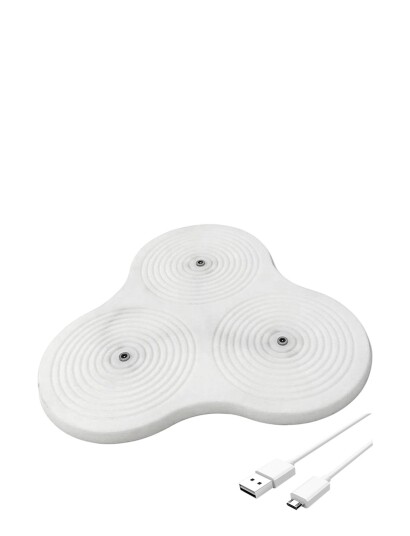 Sirius Home Decopower Multi Charger - White - 22X23CM