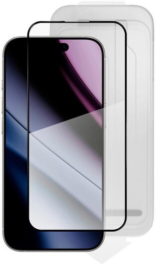 Epico iPhone 17 AntiReflective Glass 3D Skjermbeskyttelsesglass m. Monteringsramme Gjennomsiktig