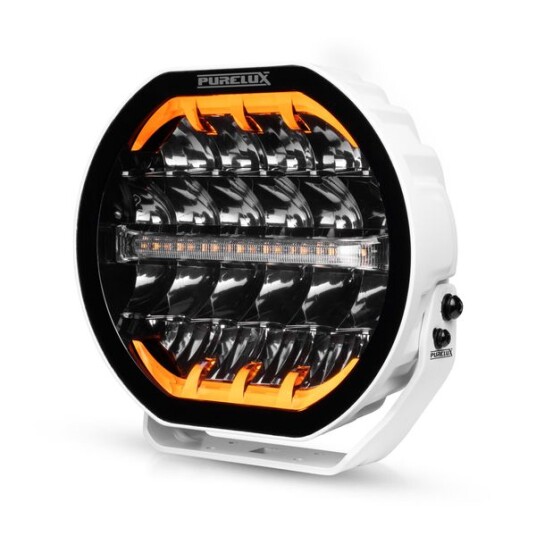 Ekstralys PURELUX Ranger 9 Hvit Rund / 23 cm / 160W 1 stk