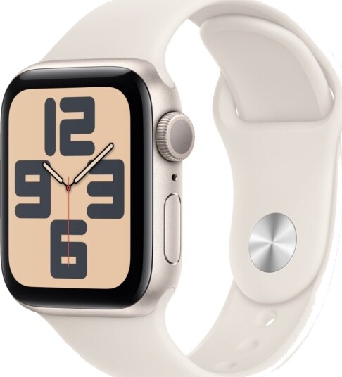 Apple Watch SE 2nd Gen 40mm GPS Starlight Alu/Starlight sport band M/L