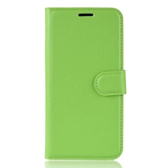 INCOVER Nokia 2.3 Litchi PU Skinndeksel m. Lommebok - Grønn