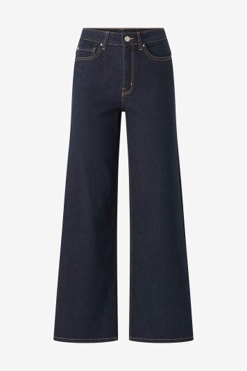 Only   Jeans onlMadison Blush HW Wide Dnm Rea024   Blå