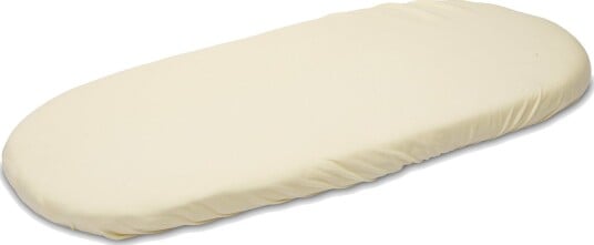 Sensillo Jersey Laken til Barnevogn 35x75cm Kremfarget