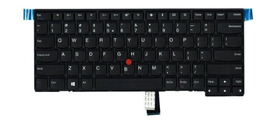 Lenovo Lite-On - Brbart tastatur - til utskifting - Universal - Svart