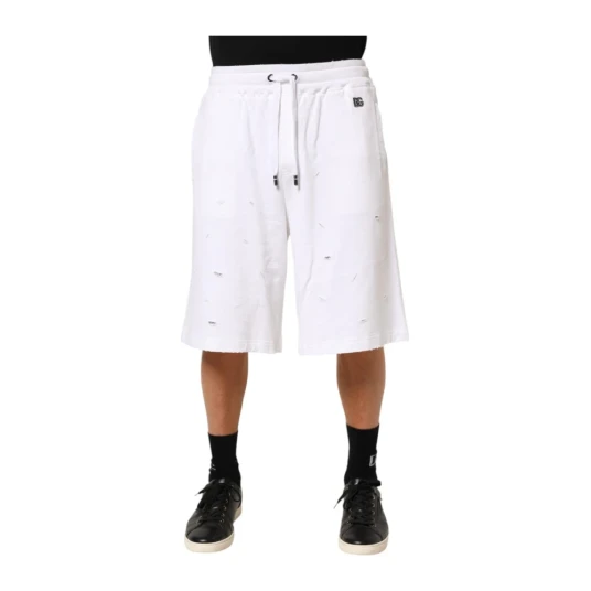 Dolce & Gabbana Herre Shorts Hvit S,