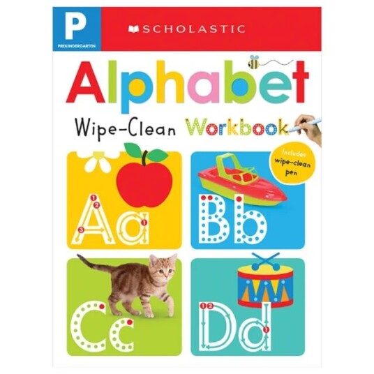 Pre-K Alphabet Wipe-Clean Workbook: Scholastic Early Learners (Wipe-Clean) Av Scholastic Early Learners, Scholastic