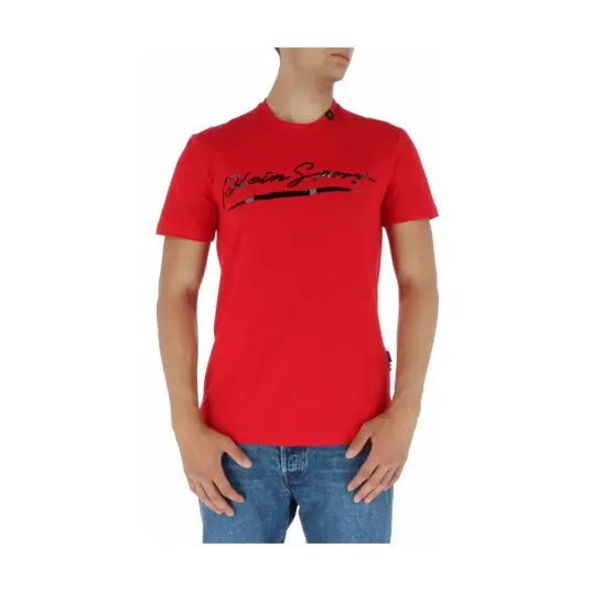 Plein Sport Herre Topper Rød S,