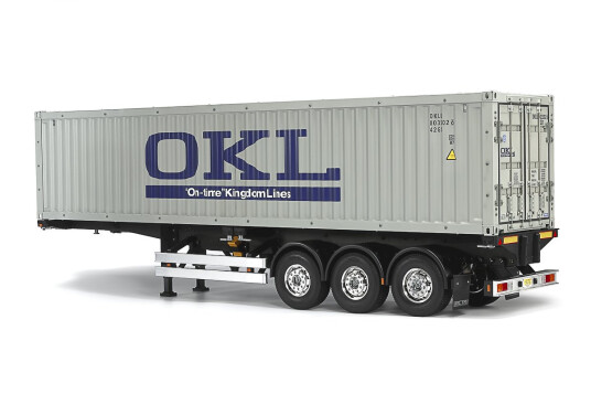 Tamiya 1:14 RC 3-akslet 40-fots container semitrailer