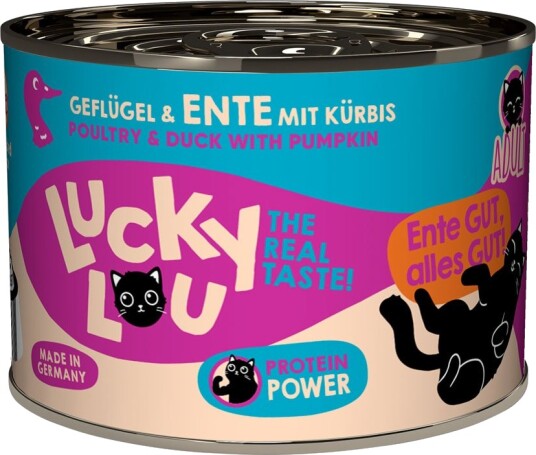 Lucky Lou Våtfôr Voksen Fjørfe Og And 24 X 200 G