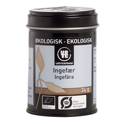 Urtekram Økologisk Ingefær 24g Urtekram Økologisk Ingefær 24g