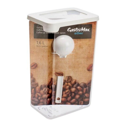 Gastromax   Vision kaffeboks med måleskje 13x9x20 cm