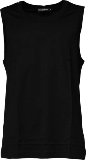 Dolce & Gabbana Herre Topper Svart S,