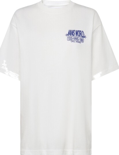 VANS Vans World Intl Ss Tee White L