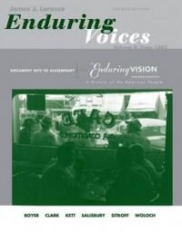 Enduring Voices: Document Sets to Accompany the Enduring Vision : A History o…, Veldig pen bok / som ny