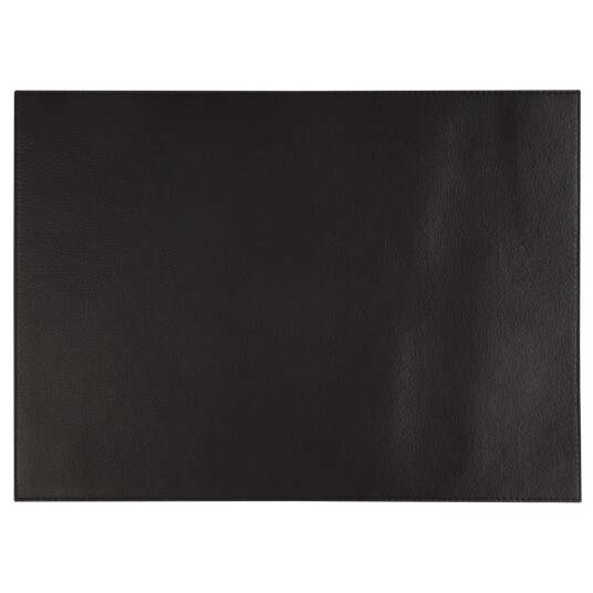 APS Bordbrikke kunstlær; 32.5x45 cm BxL; Svart; 6 Stykk / Forpakning