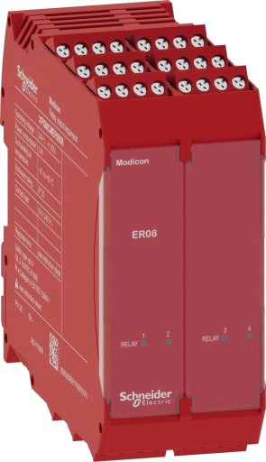 Schneider Electric Utvidelsesmodul 8 sikkerhetsreléutganger skrueterminal Schneider Electric Utvidelsesmodul 8 sikkerhetsreléutganger skrueterminal