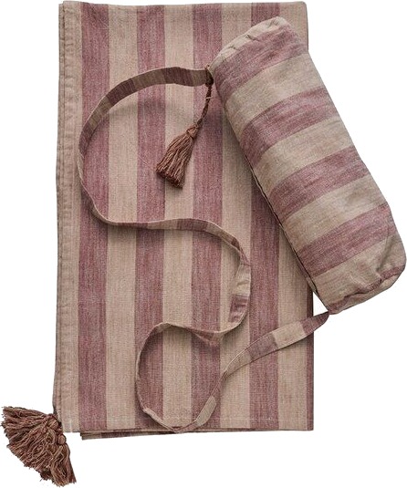 Lene Bjerre Felima strandteppe 140x200 cm tigers eye/rose tan Lene Bjerre Felima strandteppe 140x200 cm tigers eye/rose tan