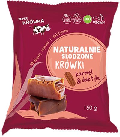 Super Fudgio Karameller med daddel Ø - 150 g Super Fudgio Karameller med daddel Ø - 150 g