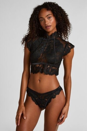 Hunkemöller Amelia stringtruse Svart