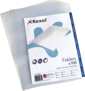 Rexel Siktlomme A4 Pp Preget 100 210 X 297 Mm Transparent