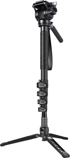 SmallRig 6625 Carbon Fiber Monopod 5 sections, with Videohead