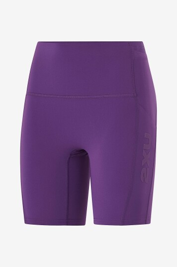 2XU Treningsshorts Form Stash Hi Rise Bike Short Blå