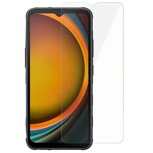 INCOVER Samsung Galaxy Xcover 7 Arc Edge Herdet Glas Skjermbeskytter - Case Friendly - Gjennomsiktig