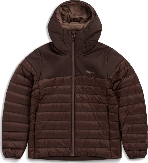 Bergans Lom Light Down Hood Jakke Dame Dark Chocolate XS XS