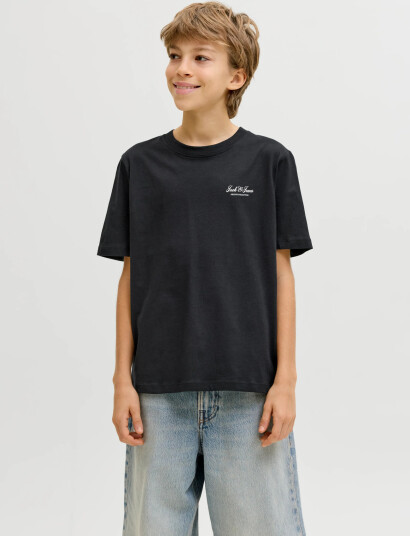 Jack & Jones Jjearchive Graphic Tee Ss Oneck Noos Jnr Black 164