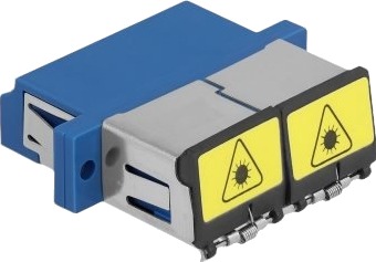 Delock - Nettverkkopler - Lc-Enkeltmodus (Hunn) Til Lc-Enkeltmodus (Hunn) - Fiberoptisk - Blå