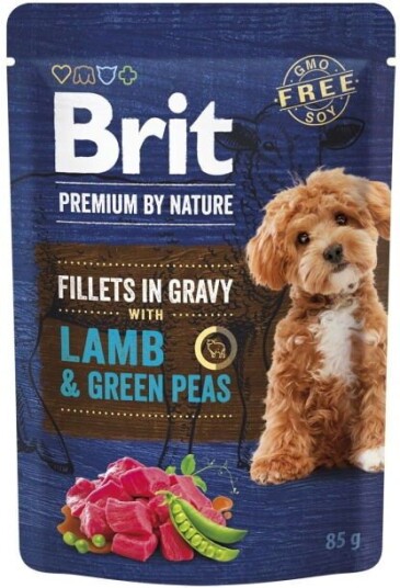 Brit Premium By Nature Dog Lamb & Green Peas 85 G
