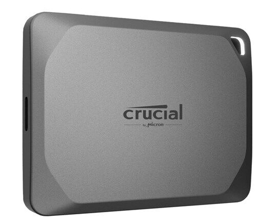 Crucial X9 Pro Portable SSD - 4TB - Grå - Ekstern SSD - USB 3.2 Gen 2 Crucial X9 Pro Portable SSD - 4TB - Grå - Ekstern SSD - USB 3.2 Gen 2