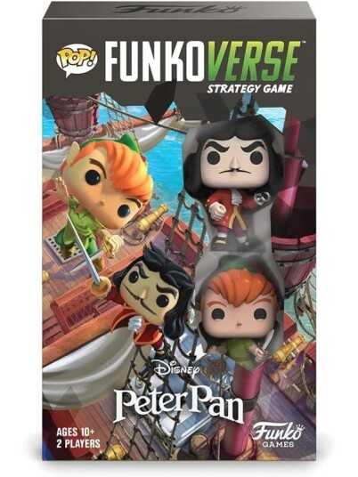 Funko! Funkoverse: Strategy Game Disney Peter Pan 2PK POP! Funko! Funkoverse: Strategy Game Disney Peter Pan 2PK POP!