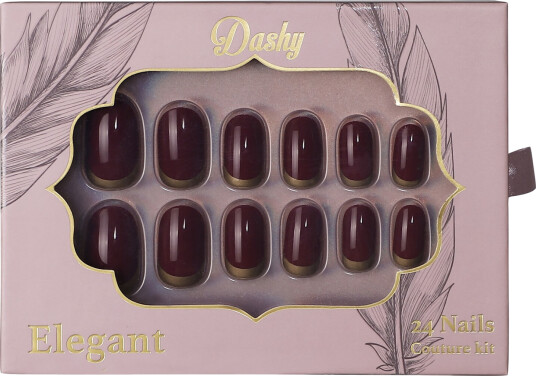Dashy Elegant Nails 24 stk Kunstige negler