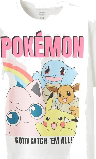 Name It Nkfmysa Pokemon Ss Nreg Top Box Sky White 146 152 Name It Nkfmysa Pokemon Ss Nreg Top Box Sky White 146 152